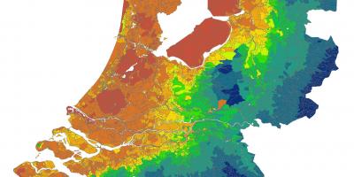 Nederland Klimaat Kaart Holland Klimaat Kaart West Europa Europa