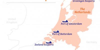 Nederland poorten kaart